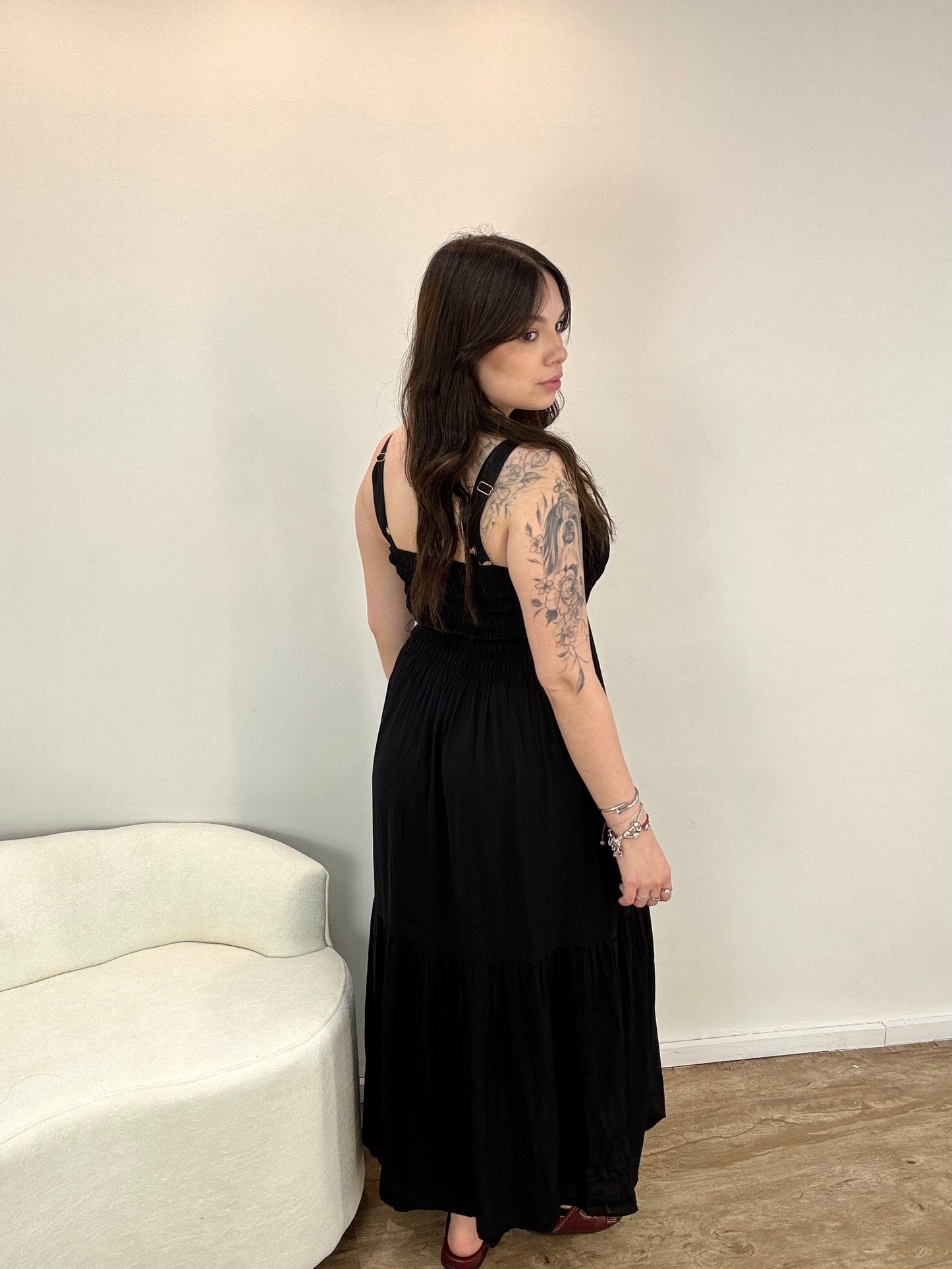 Vestido Bella Lastex Liso