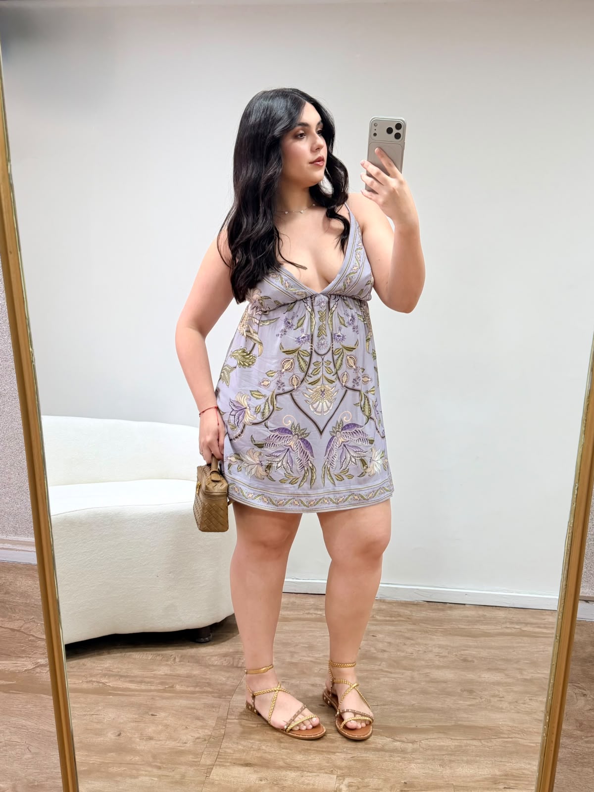 Vestido Curto Flor do Deserto Farm