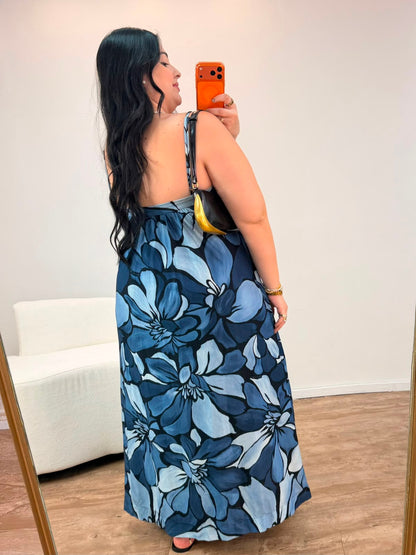 Vestido Cropped Jardim de Amora Farm