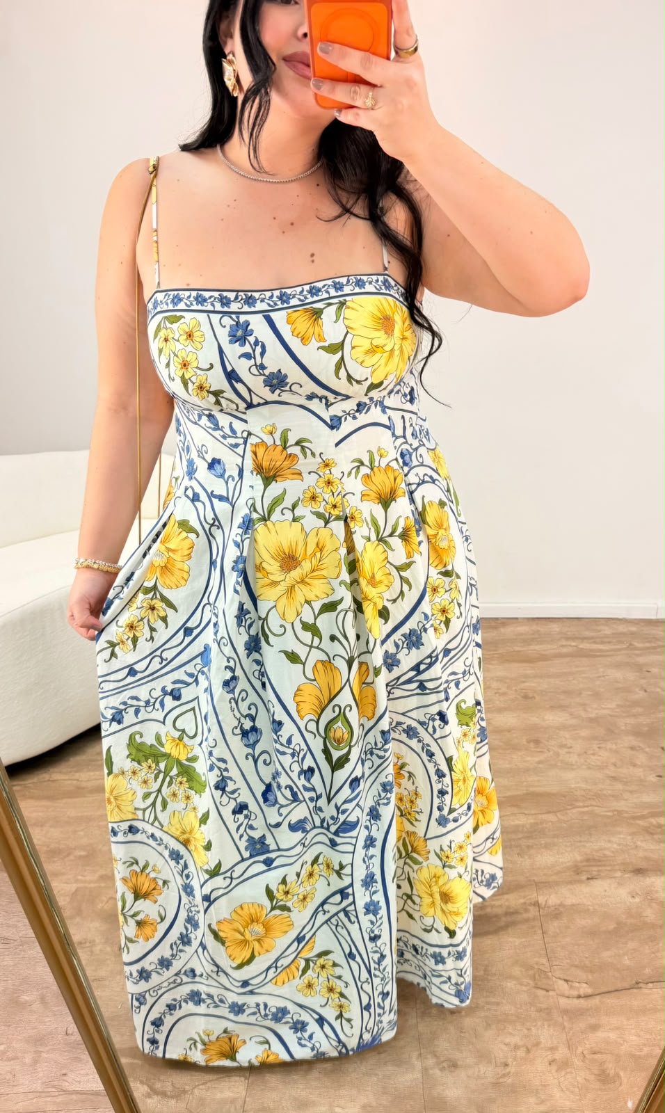Vestido Longo Estampado Boho Do Amor Farm
