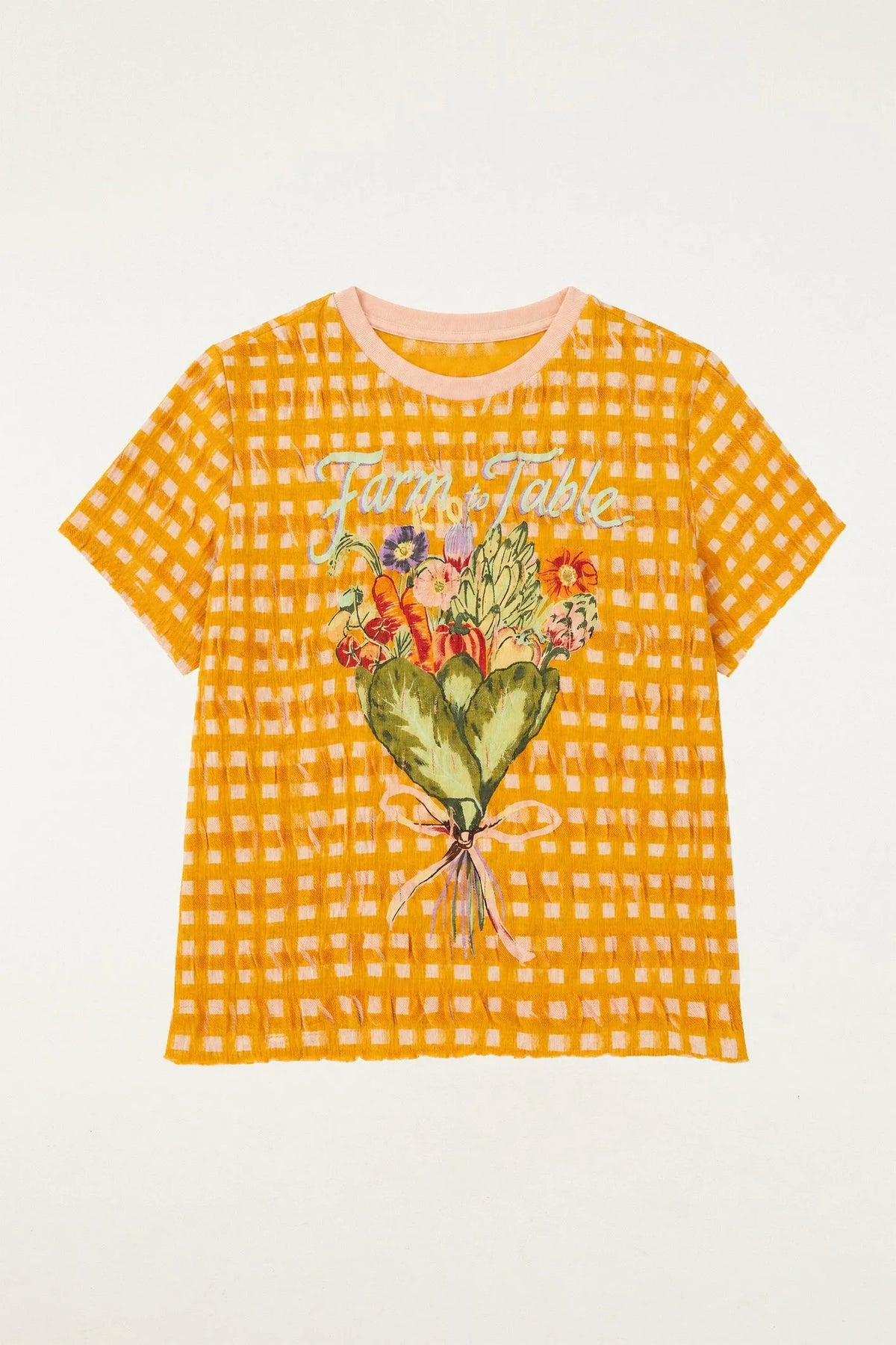 T-Shirt Malha Especial Bouquet Feira Farm