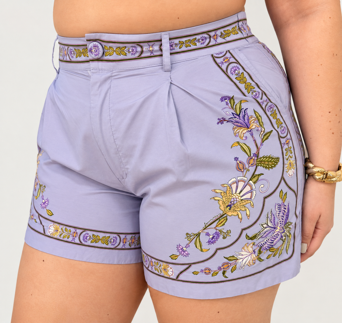 Short Estampado Flor Do Deserto Farm
