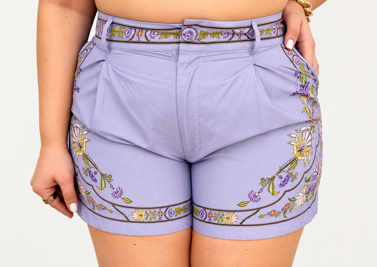Short Estampado Flor Do Deserto Farm