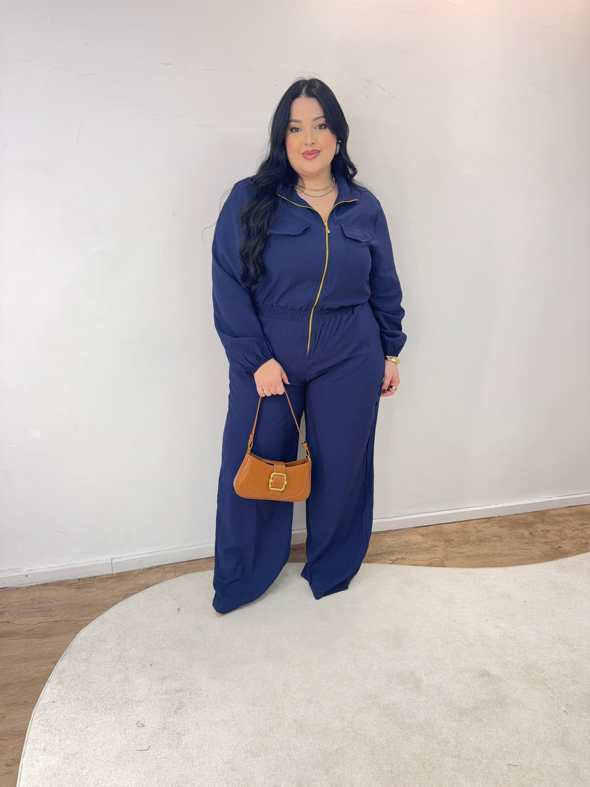 Macacão Zíper Bruna