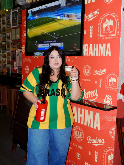 Blusa Tricot Over do Brasil