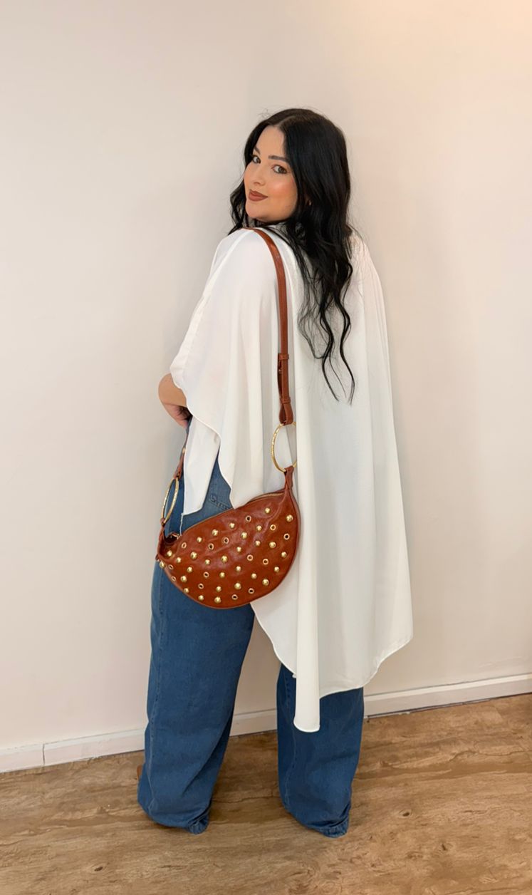 Blusa Capa em Tule