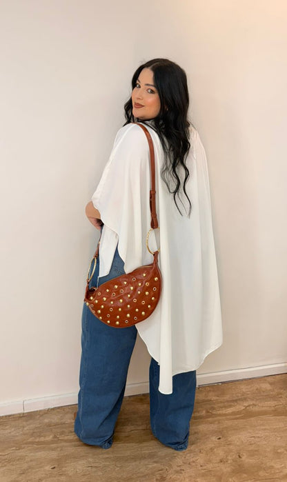 Blusa Capa em Tule
