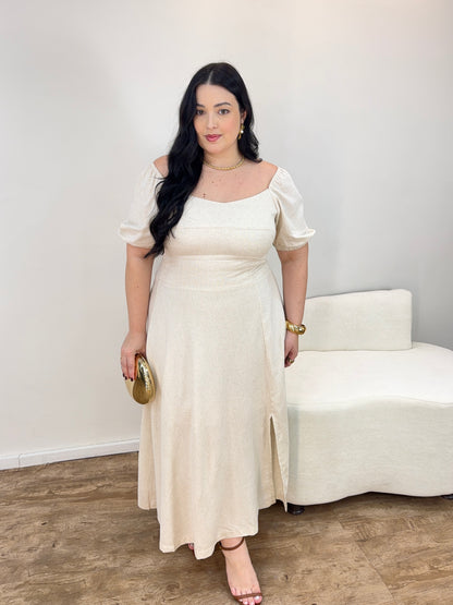Vestido em Linho Ana Luiza