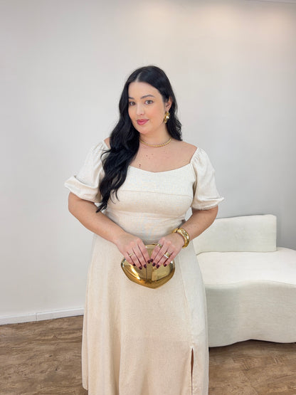 Vestido em Linho Ana Luiza