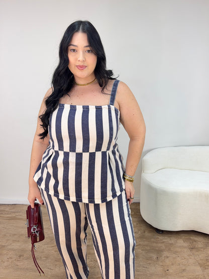 Conjunto Jeans Listras