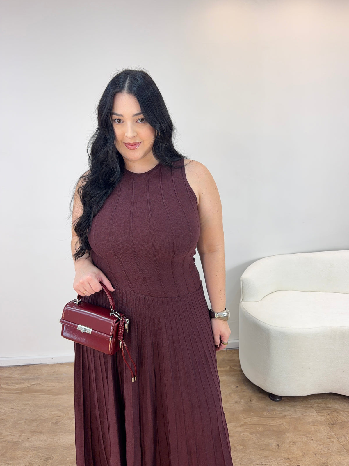 Vestido em Tricot Midi Diana