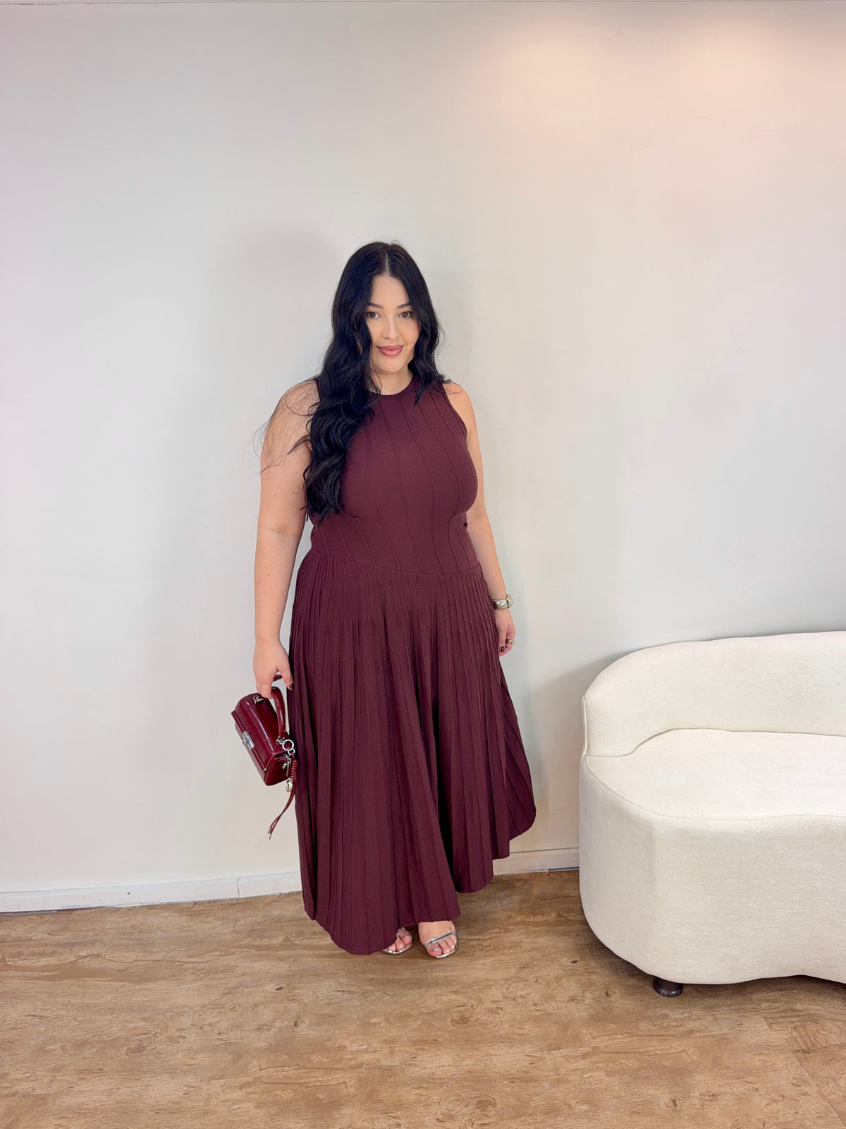 Vestido em Tricot Midi Diana