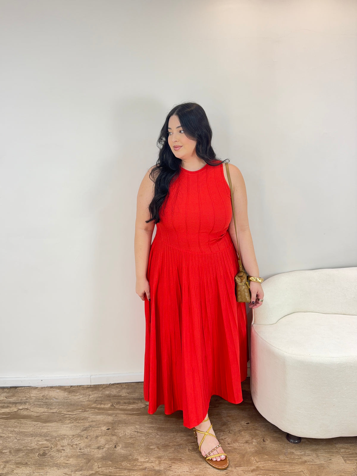 Vestido em Tricot Midi Diana
