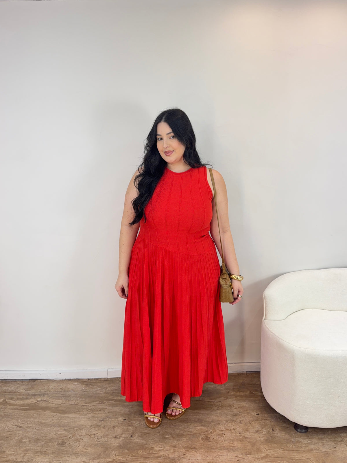 Vestido em Tricot Midi Diana