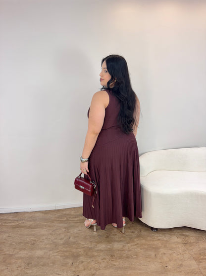 Vestido em Tricot Midi Diana