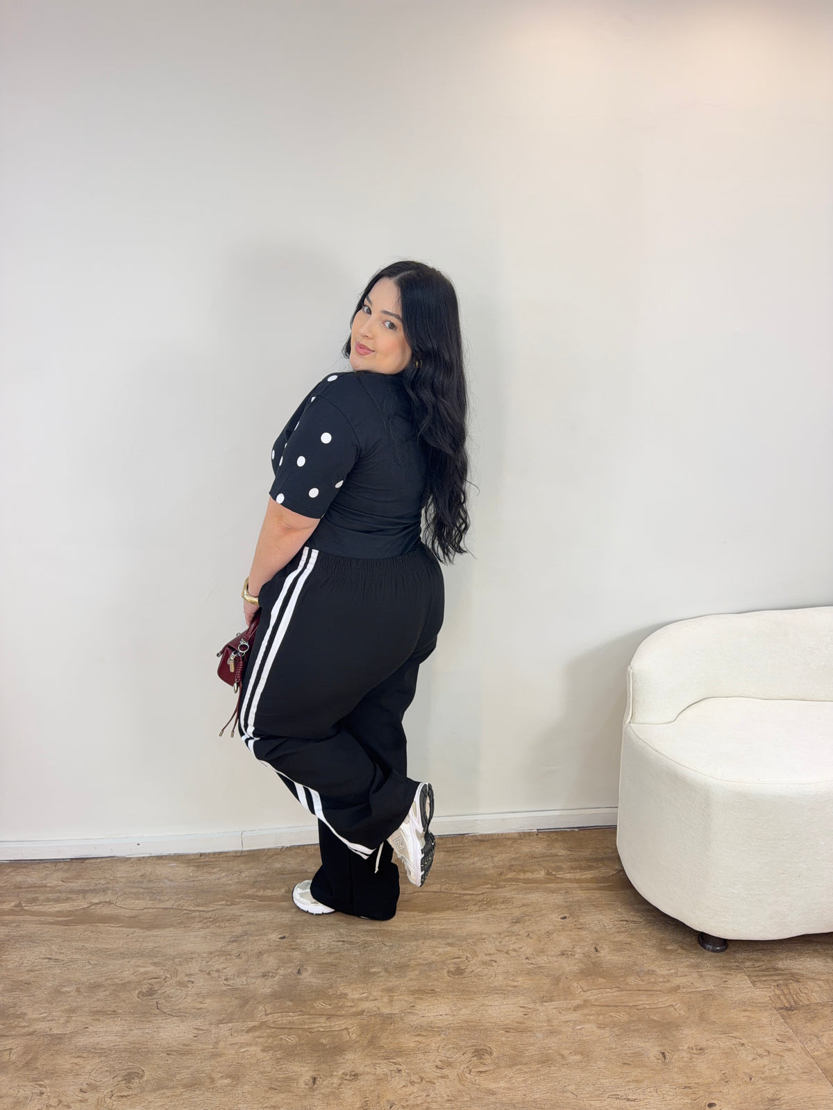 Calça Listra Lateral Poly