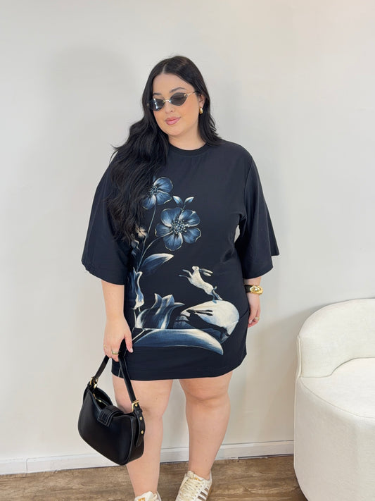 Vestido T-Shirt Luz do Luar Farm