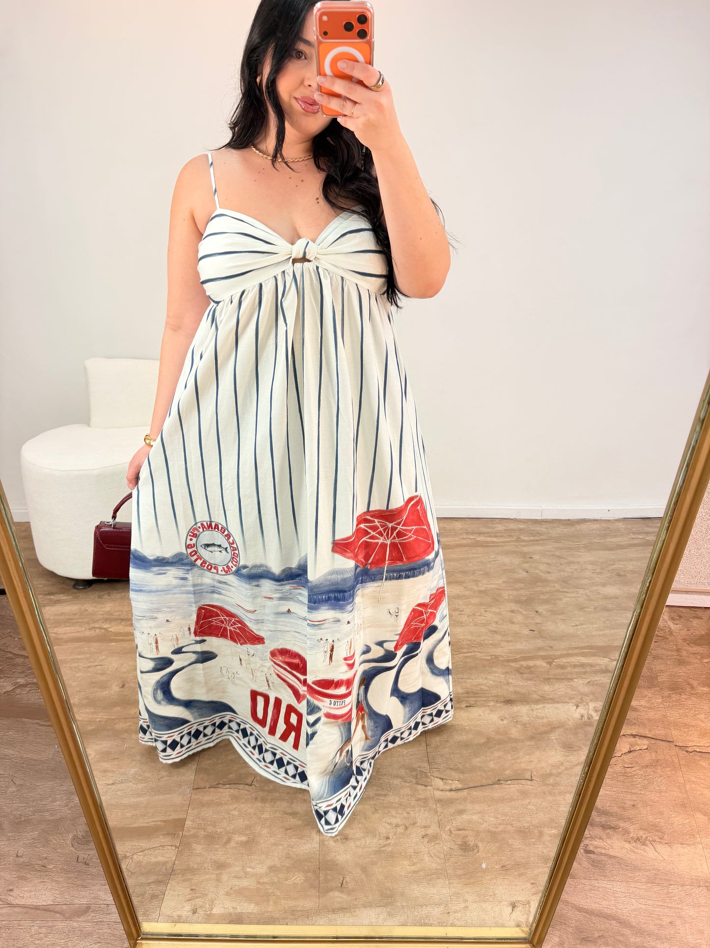 Vestido Longo Posto 6 Farm