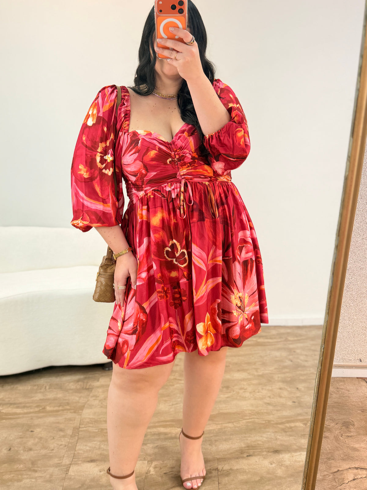 Vestido Curto Sonho de Flor Farm