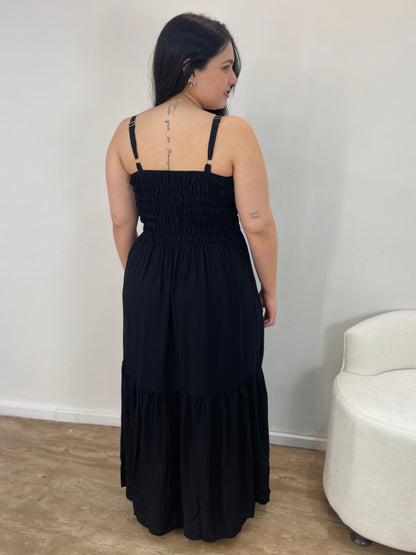 Vestido Bella Lastex Liso