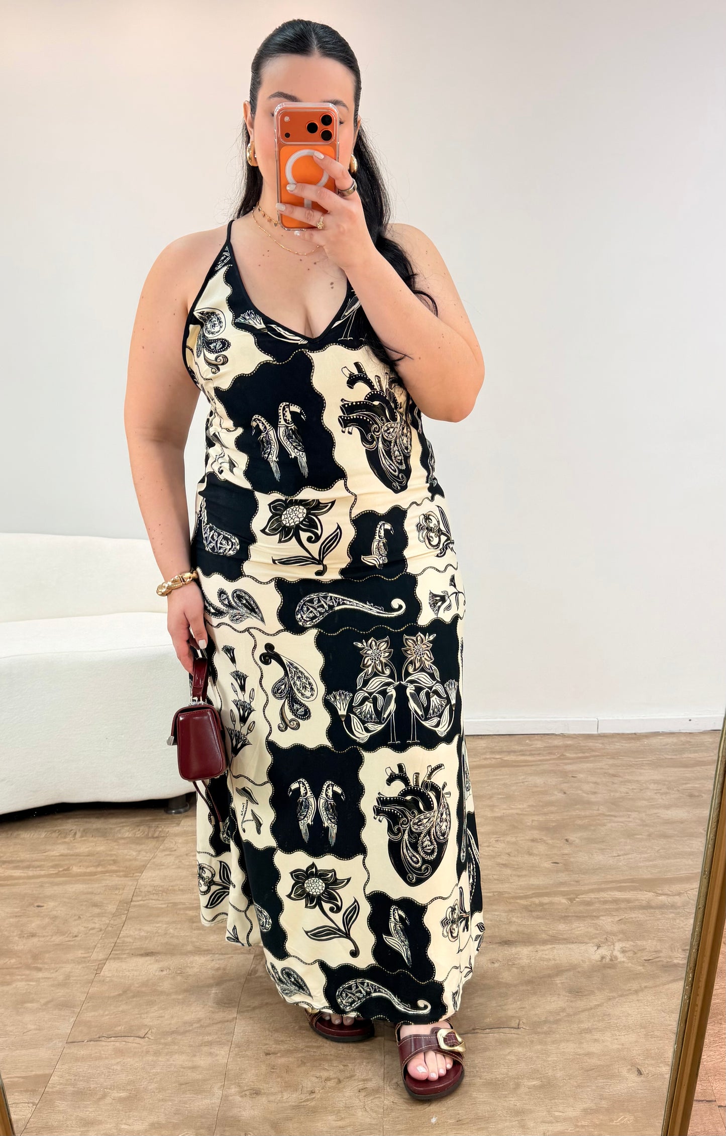 Vestido Alcinha Patch Tropical Farm