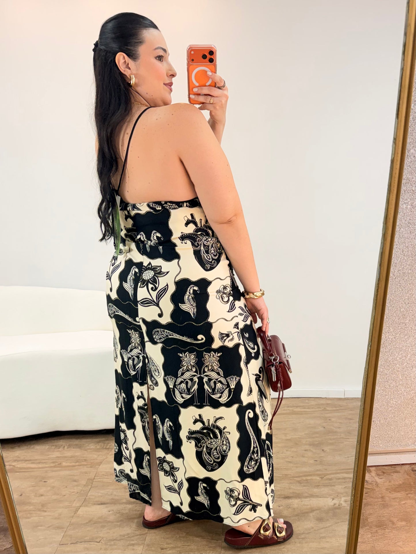 Vestido Alcinha Patch Tropical Farm
