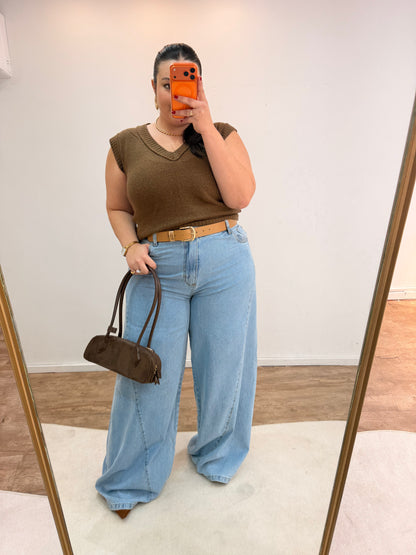 Colete em Tricot Bruna