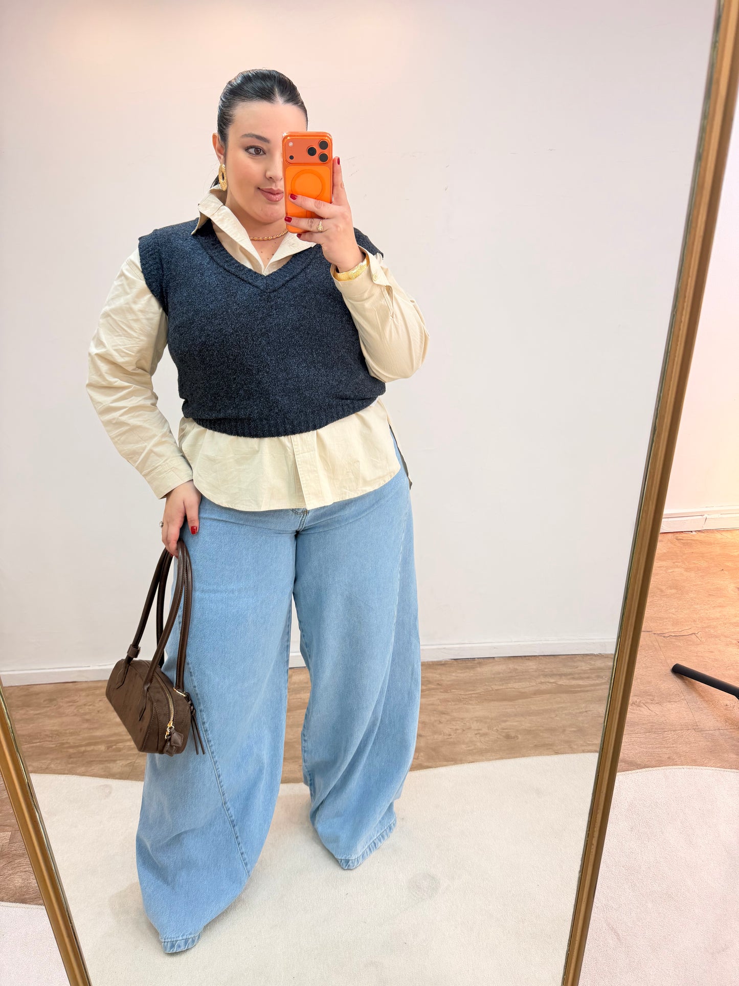 Colete em Tricot Bruna