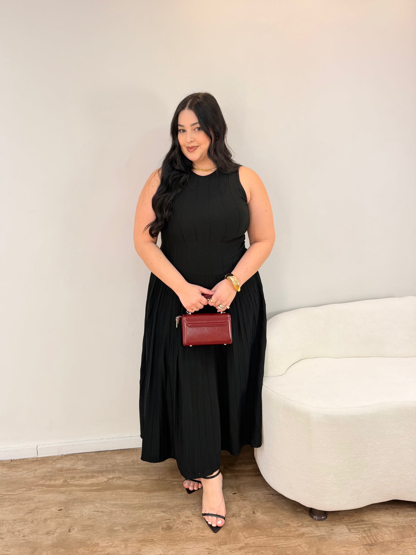 Vestido em Tricot Midi Diana