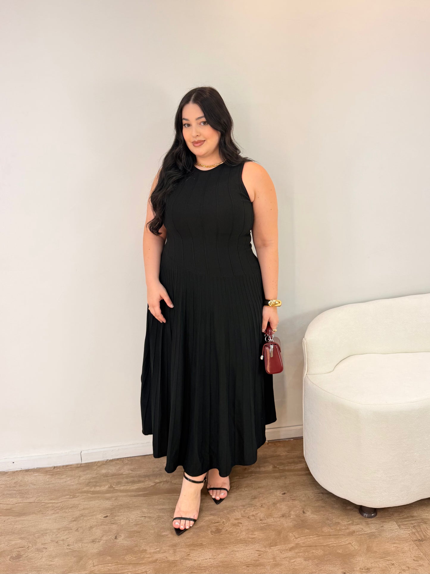 Vestido em Tricot Midi Diana