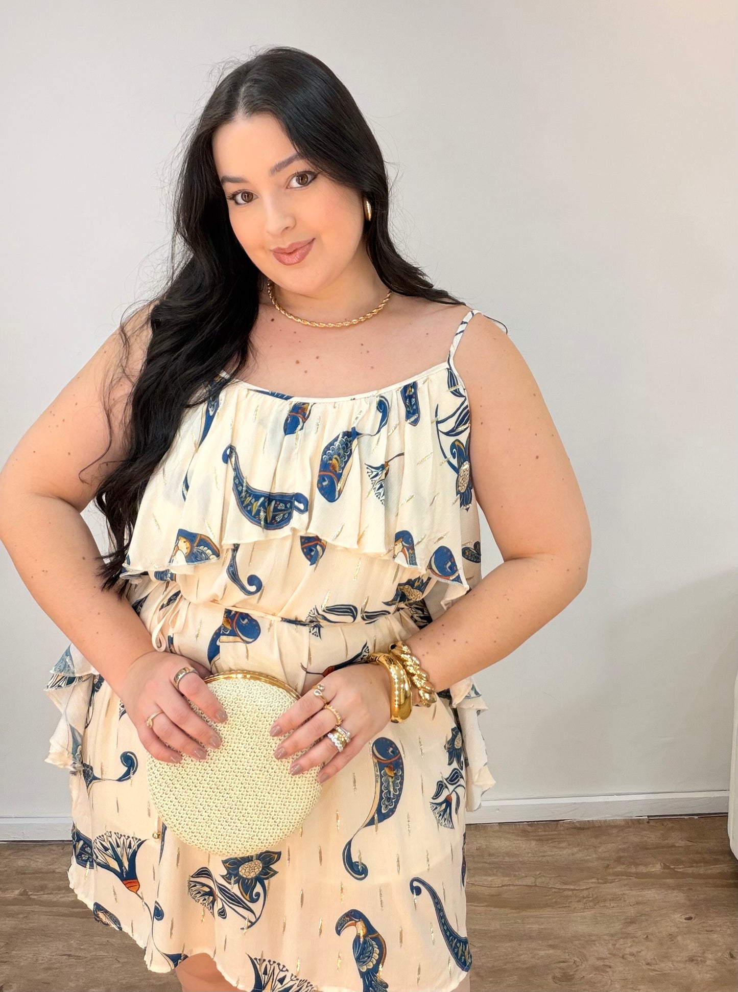 Vestido Curto Nilo Farm