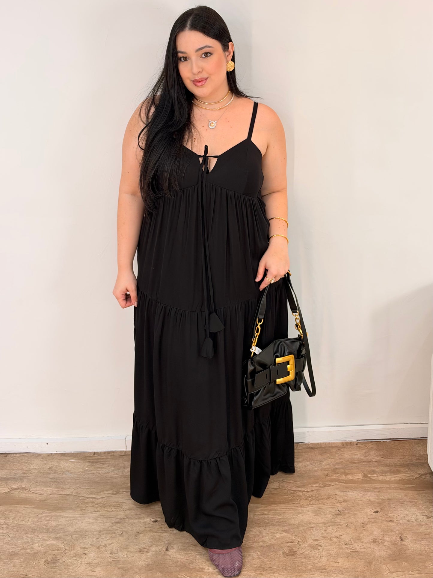 Vestido Longo Alça