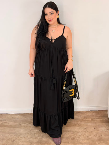 Vestido Longo Alça