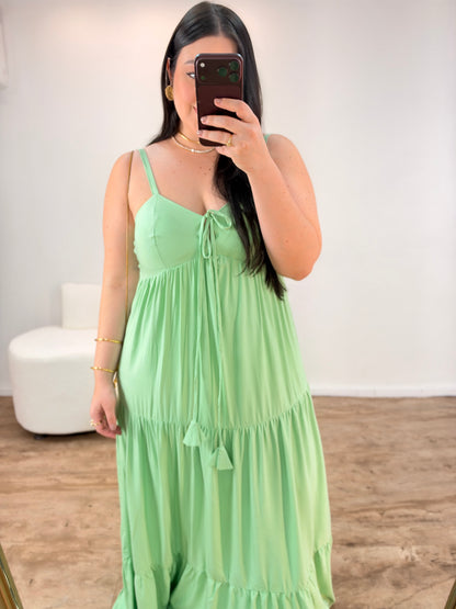 Vestido Longo Alça