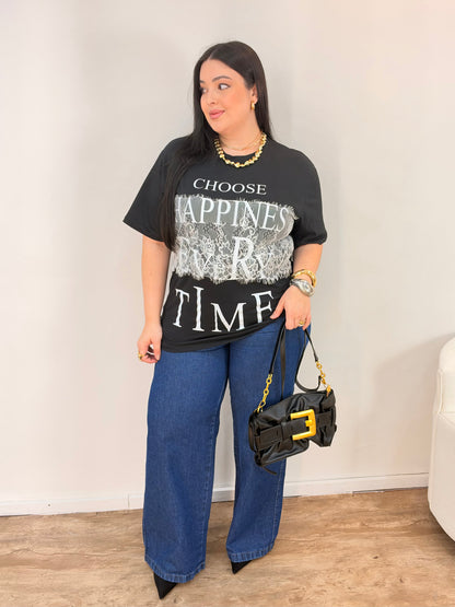 T-Shirt Max Renda Desenhos