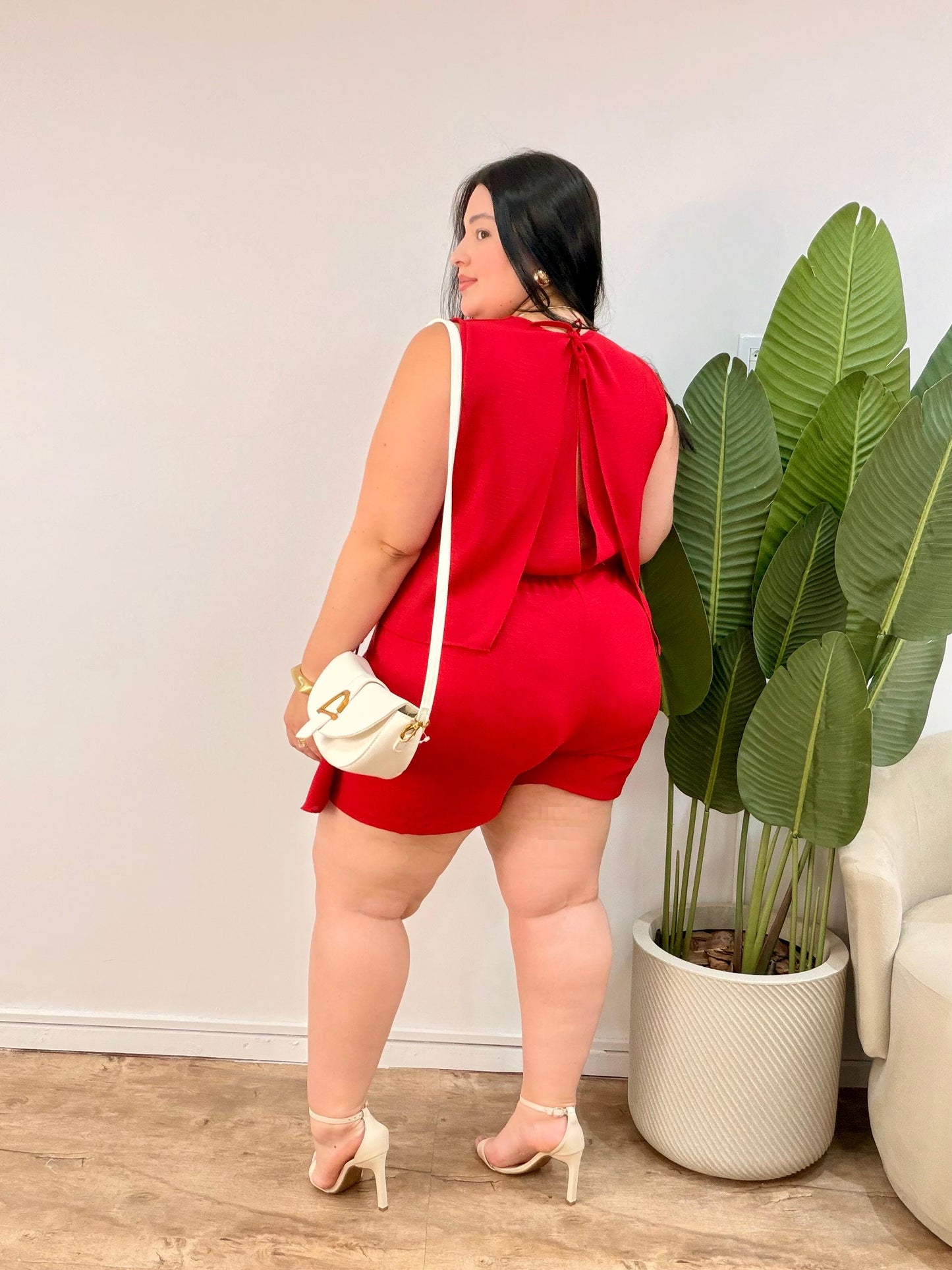 Macacão em Tecido Duna Mavi