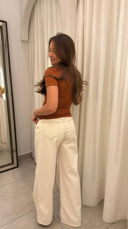 Blusa Feminina em Poliamida Drapeada