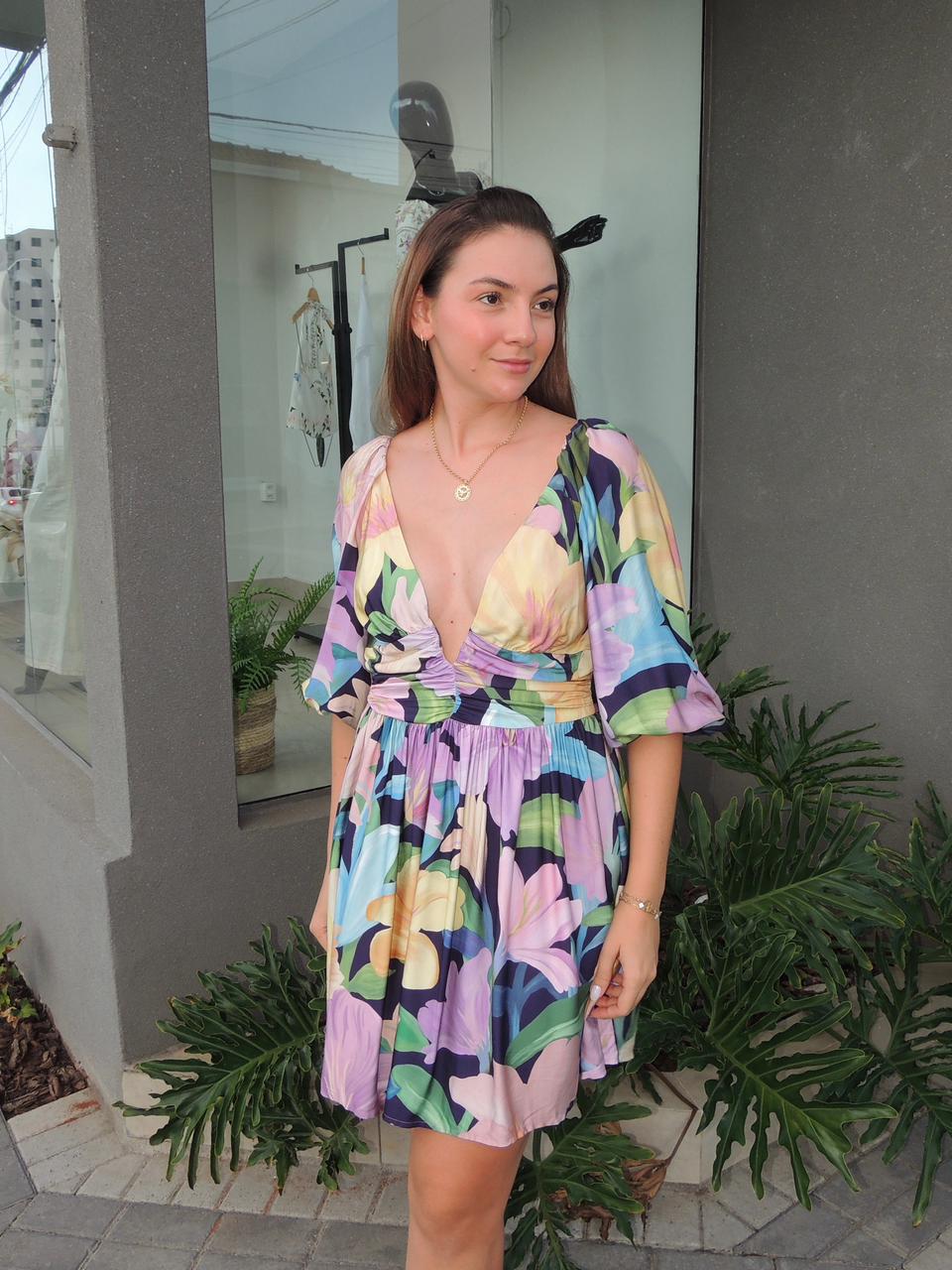 Vestido Floral Nina Farm