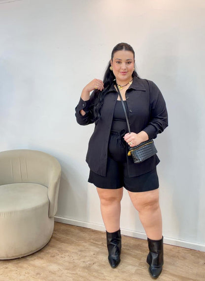 Conjunto Camisa e Short Samira