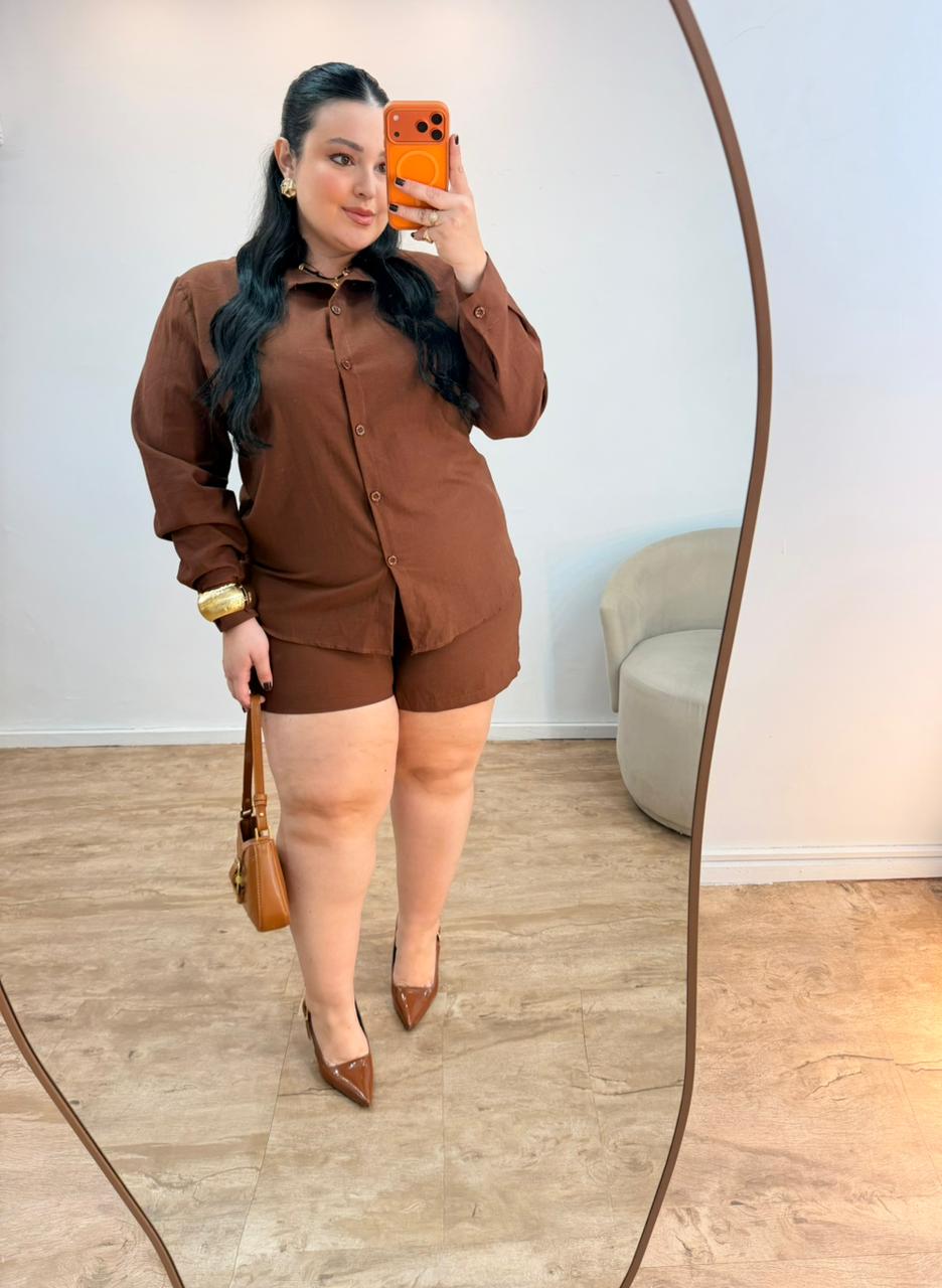 Conjunto Camisa e Short Samira