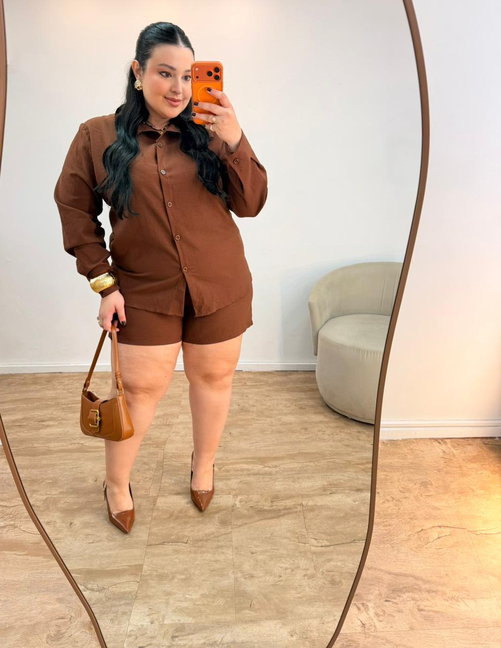 Conjunto Camisa e Short Samira