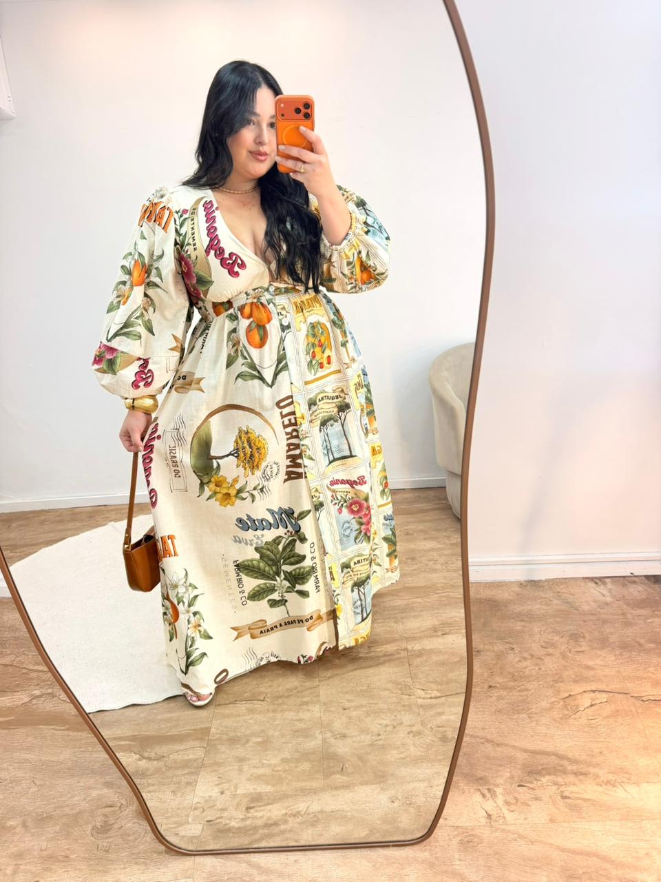 Vestido Selos Farm