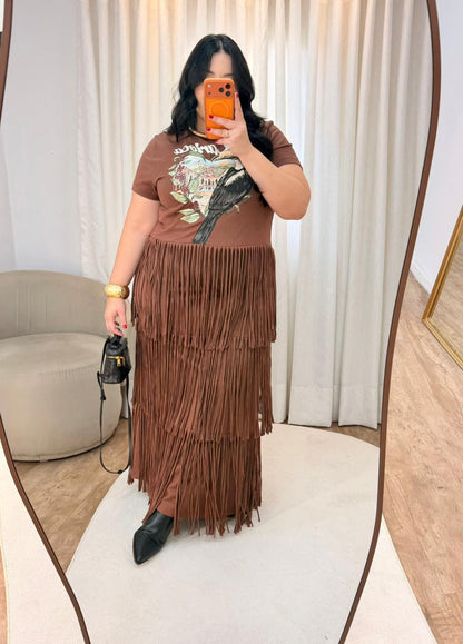 Vestido Franja Carioca