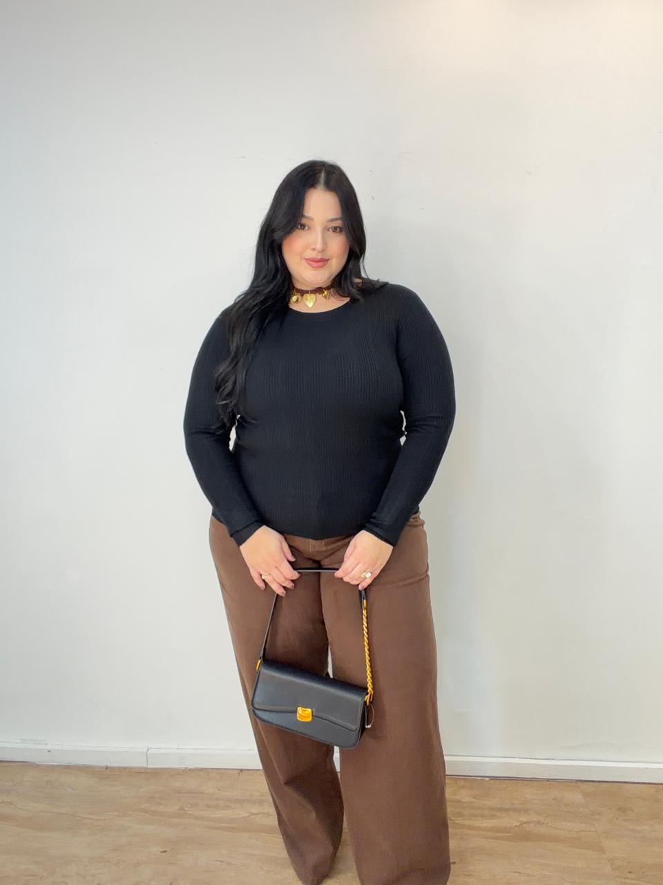 Blusa Segunda Pele Tricot Modal