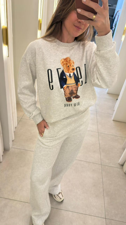 Conjunto Moletom Urso