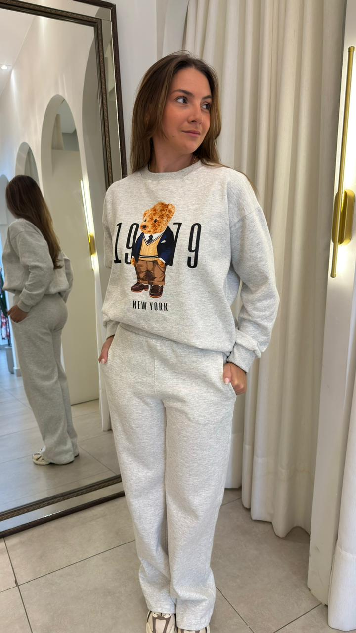 Conjunto Moletom Urso