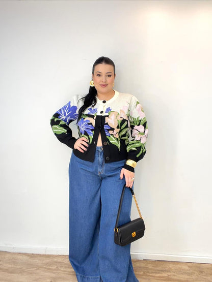 Cardigan Ceu de Flor Farm
