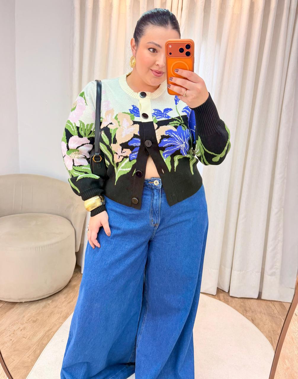 Cardigan Ceu de Flor Farm