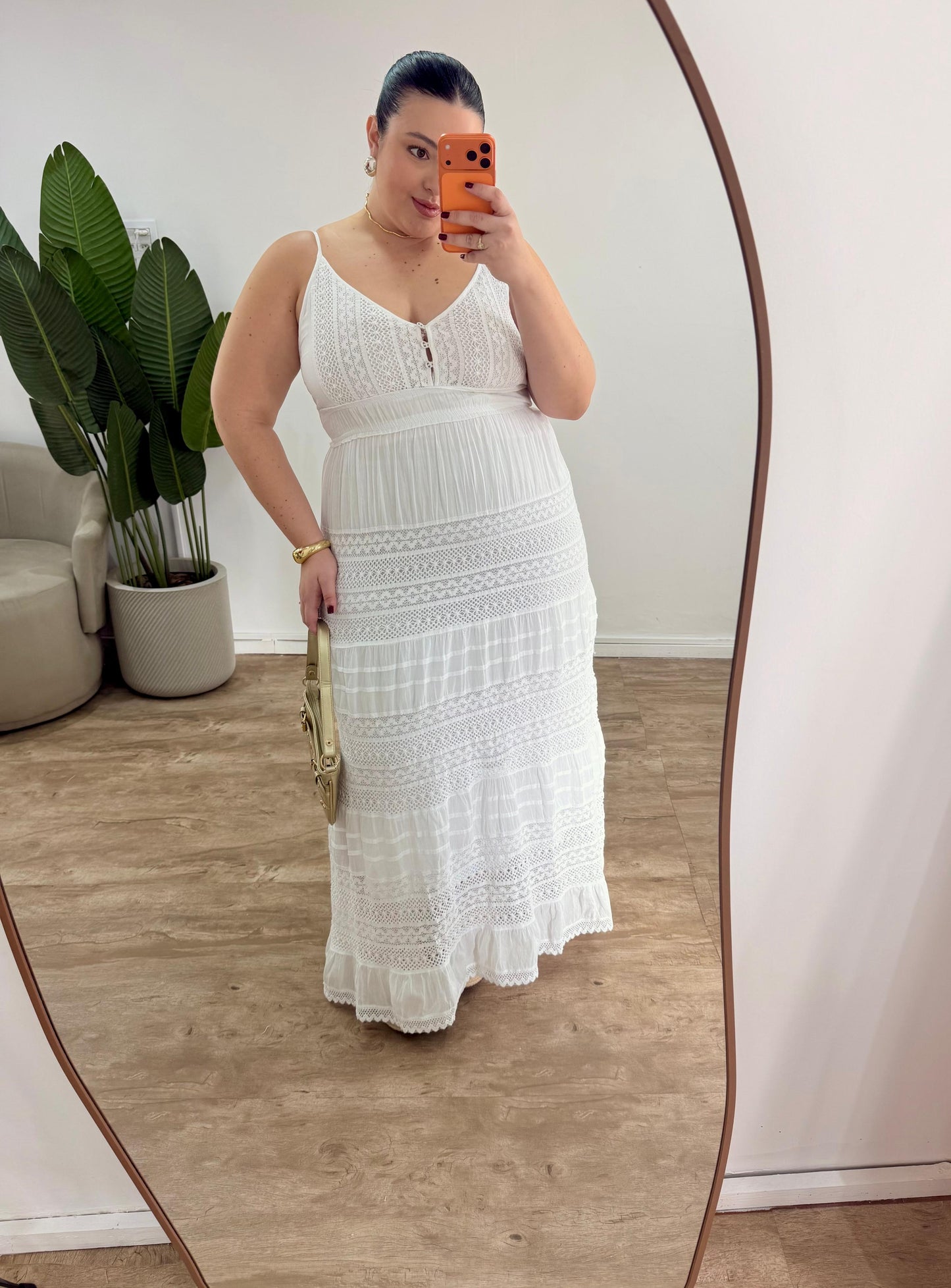 Vestido Alça Mariana