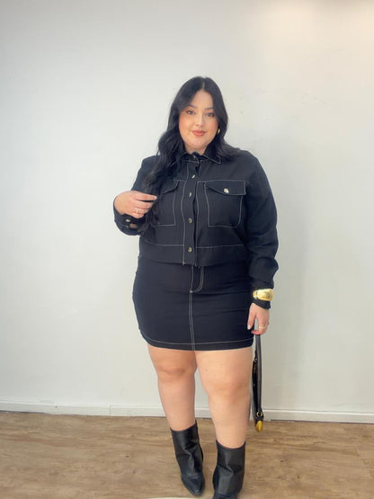Conjunto Short Saia Flávia